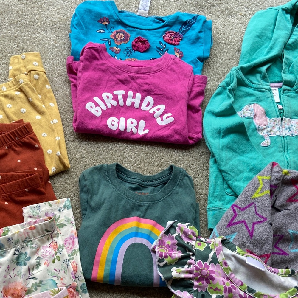 Large Carter's Girl Clothing Bundle - Picture 7 of 8